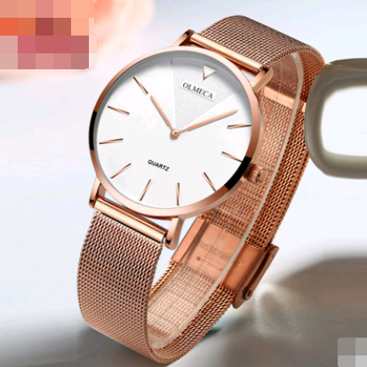 Stylish Women's Waterproof Quartz Watch with Custom Band