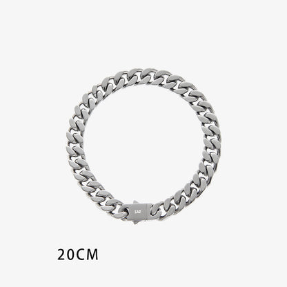 Cuban Bracelet in Titanium Steel Accessories