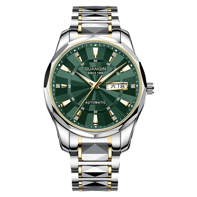 Swiss Business Luminous Men's Watch - Waterproof Mechanical