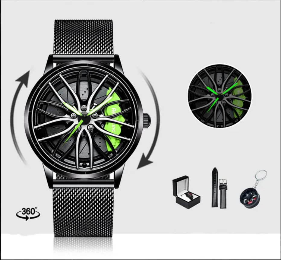 Skeleton Forged Caliper AMG488 Men's Watch