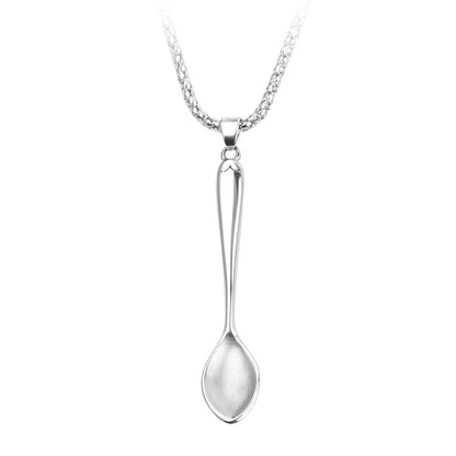 Hip Hop Alloy Victory Gesture Pendant Necklace