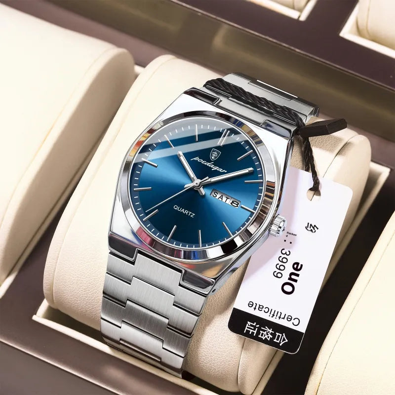 Ultra-thin Waterproof Men's Quartz Watch