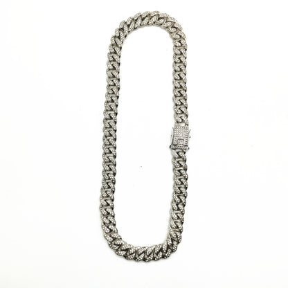 High-Quality Men's Cuban Link Chain - 12mm Hip Hop Style