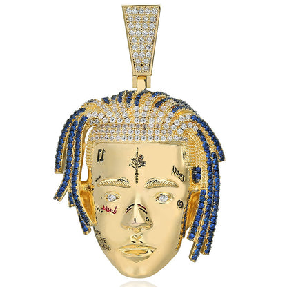 XXXTentacion Hip Hop Singer Pendant Necklace