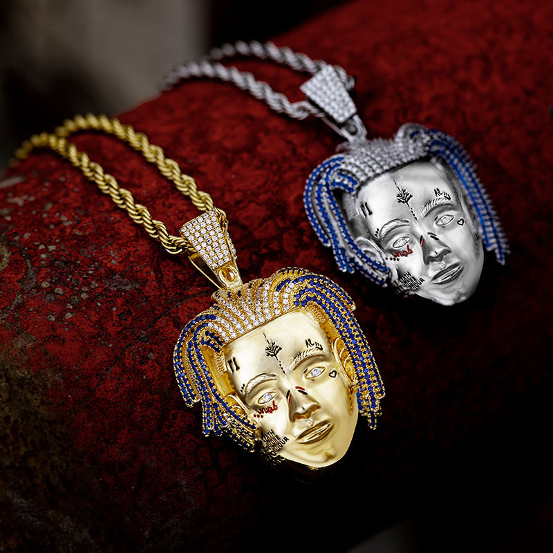 XXXTentacion Hip Hop Singer Pendant Necklace