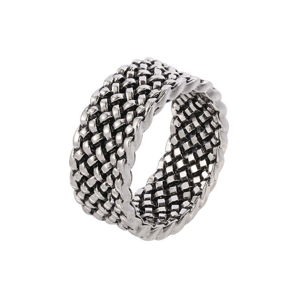 Cuban Ring 2 with Microsoft Diamond Hip Hop Design