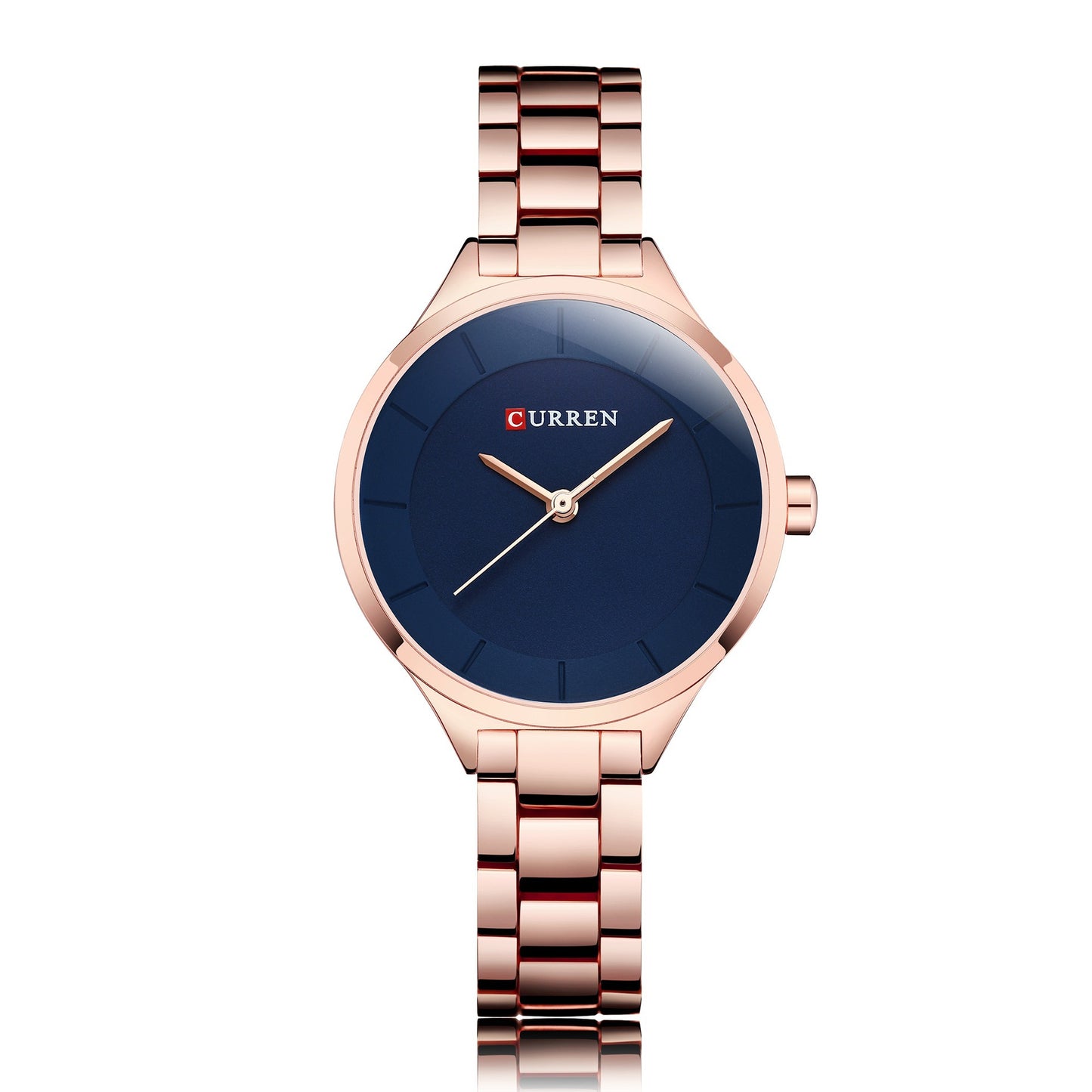 Curren 9015 Women's Waterproof Quartz Steel Watch
