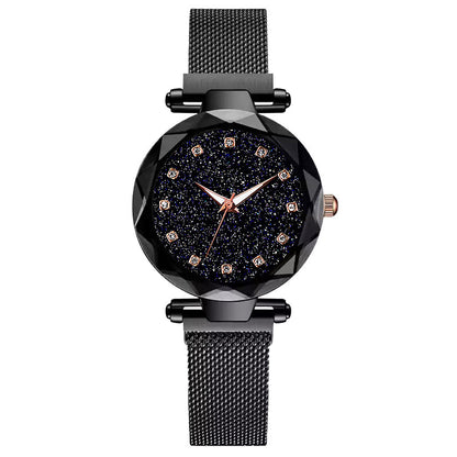 Wholesale Starry Sky Night Glow Quartz Watch for Women