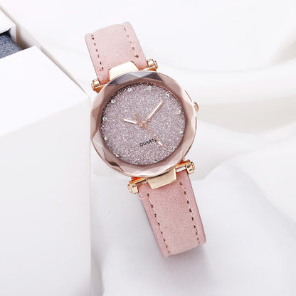 Women's Sparkling Starry Quartz Watch