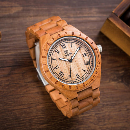 Wooden Watch for Men - Stylish Wooden Timepiece