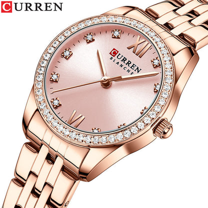 CURREN 9086 Women's Stylish Waterproof Quartz Watch