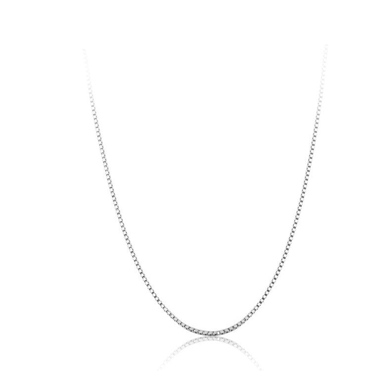 Genuine 925 Sterling Silver Women's Fashion Necklace