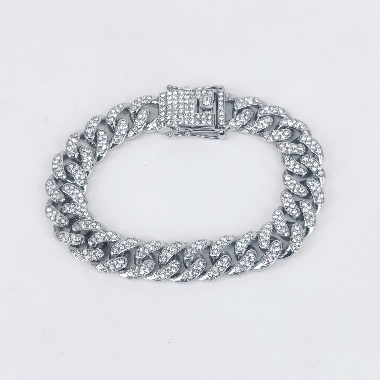 High-Quality Men's Cuban Link Chain - 12mm Hip Hop Style
