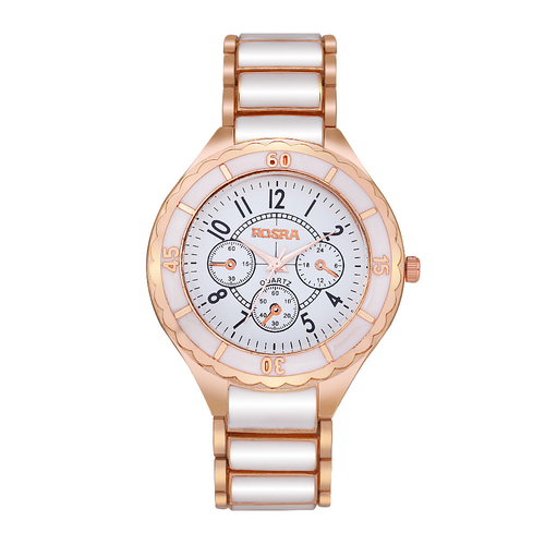 Fashionable Quartz Couple Watch with Steel Band