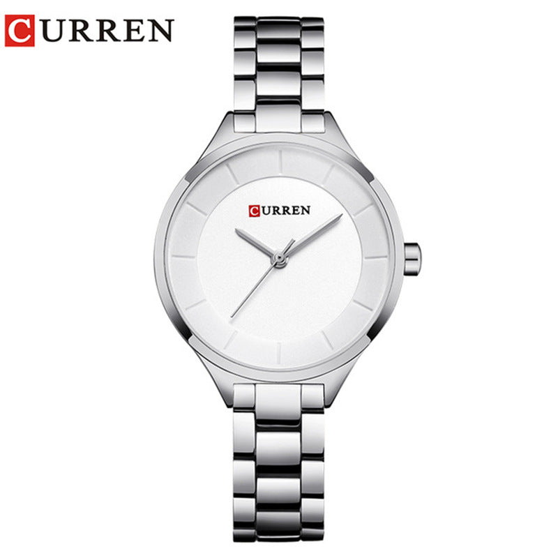 Curren 9015 Women's Waterproof Quartz Steel Watch
