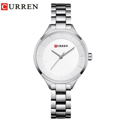 Curren 9015 Women's Waterproof Quartz Steel Watch