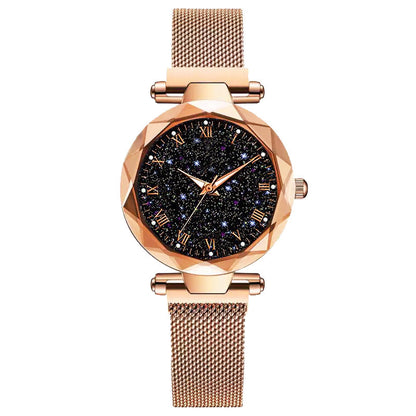 Wholesale Starry Sky Night Glow Quartz Watch for Women
