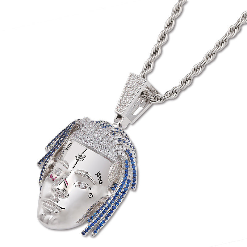 XXXTentacion Hip Hop Singer Pendant Necklace