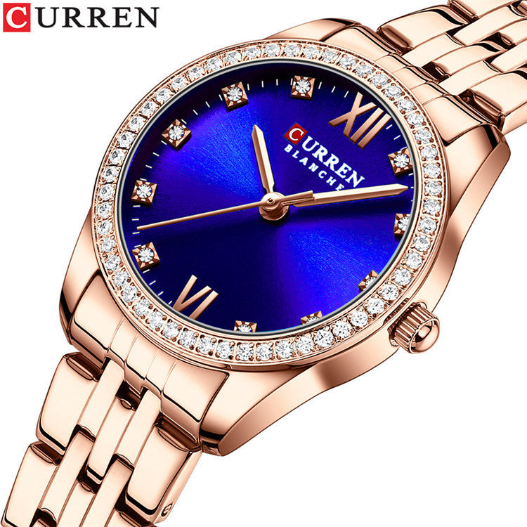 CURREN 9086 Women's Stylish Waterproof Quartz Watch