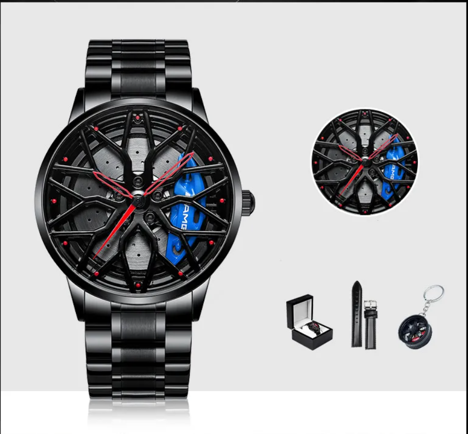 Skeleton Forged Caliper AMG488 Men's Watch