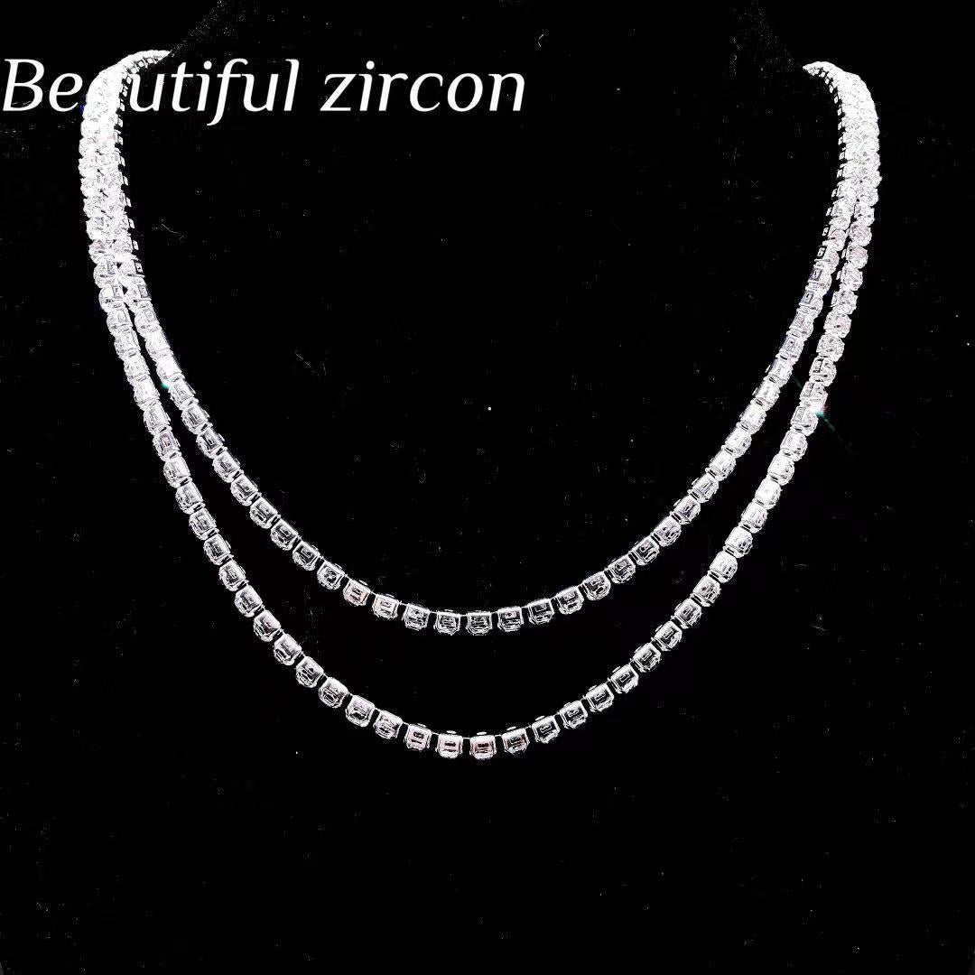 Rhinestone Hip-Hop Style Necklace for Men and Women