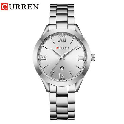 CURREN 9007 Women's Waterproof Quartz Watch with Calendar