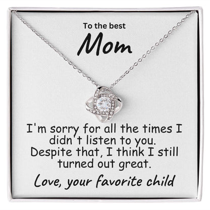 Trendy Eternal Four-Leaf Clover Necklace Pendant for Her