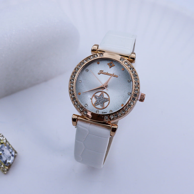 Starry Sky Women's Watch - Minimalist Vintage Style