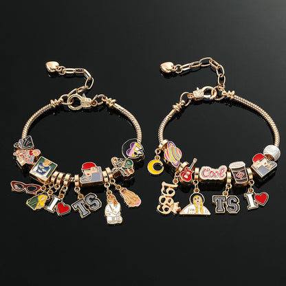 Personalized Hip Hop Beaded Bracelet