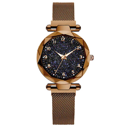 Wholesale Starry Sky Night Glow Quartz Watch for Women