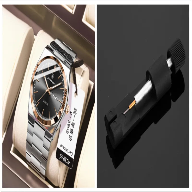 Ultra-thin Waterproof Men's Quartz Watch