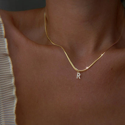 Hip Hop Round Snake Chain Necklace with Pendant Jewelry