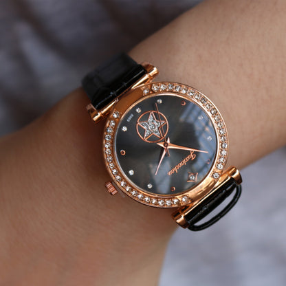 Starry Sky Women's Watch - Minimalist Vintage Style