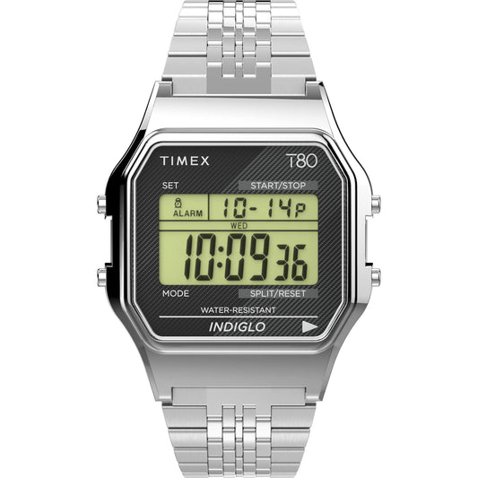 Timex T80 34mm TW2V19000YB Quartz Watch