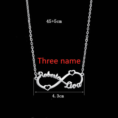 Custom DIY Vacuum Necklace with Stainless Steel Letters