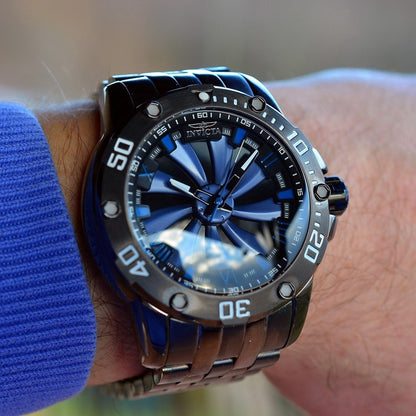 Invicta Men's Blue Luminous Automatic Watch 25848