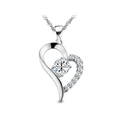 925 Sterling Silver Women's Collarbone Necklace