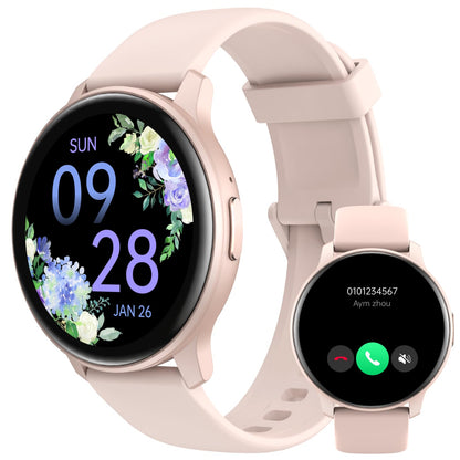 JeeJTek Smart Watch 1.85" HD Smartwatch for Men Women (Answer/Make Calls) Fitness Watch with 100+ Sport Modes IP68 Waterproof/Heart Rate/Sleep Monitor Activity Trackers for iOS/Android