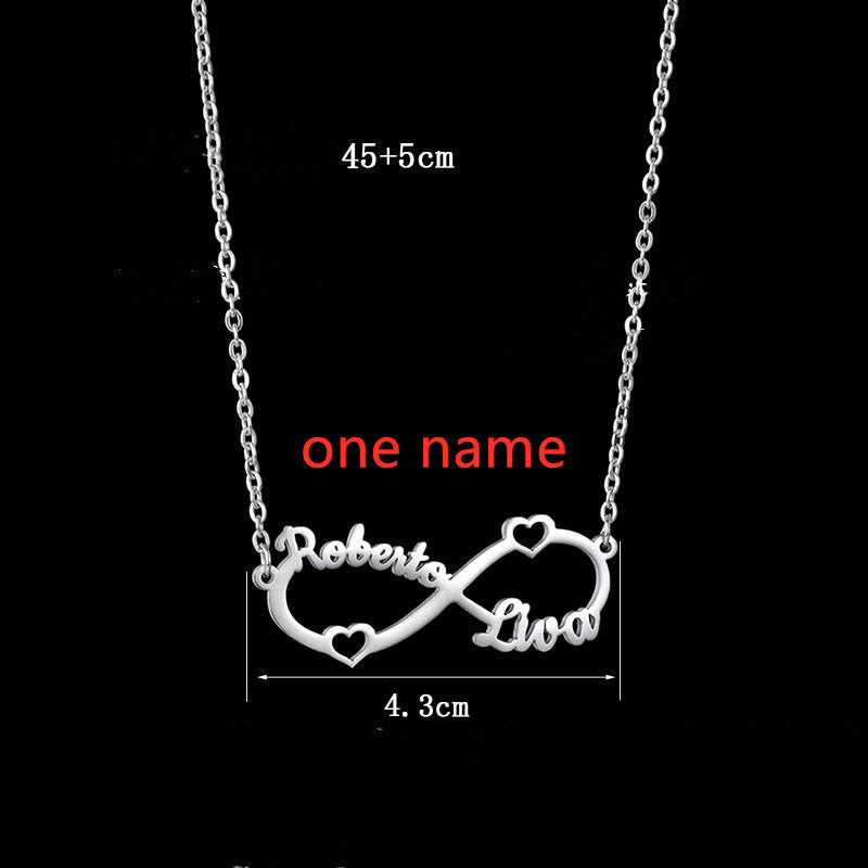 Custom DIY Vacuum Necklace with Stainless Steel Letters