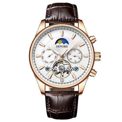 Men's Mechanical Skeleton Watch