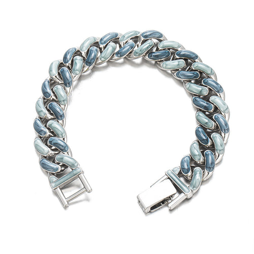 INS Fashion Simple Hip Hop Cuban Bracelet Accessories