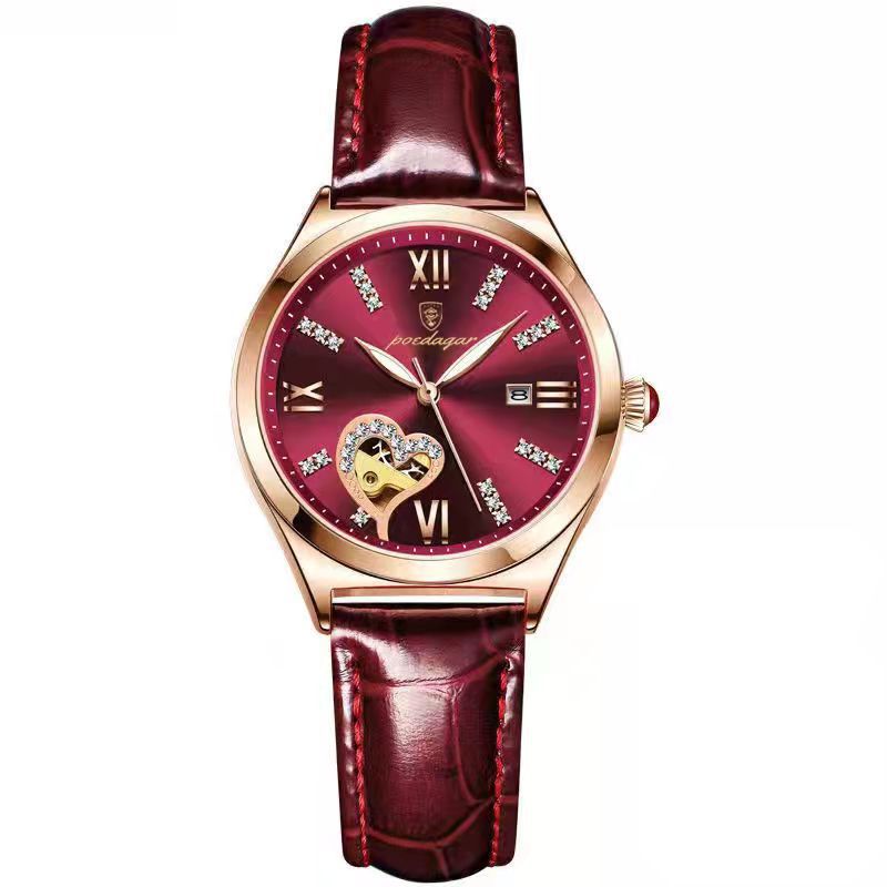 Swiss Certified Diamond Studded Waterproof Women's Watch