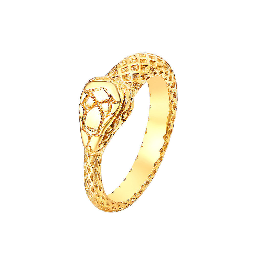 Personalized Retro Titanium Steel Ring