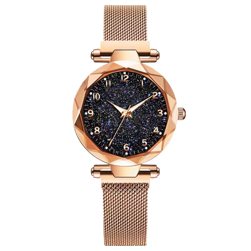 Wholesale Starry Sky Night Glow Quartz Watch for Women