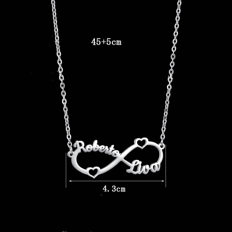 Custom DIY Vacuum Necklace with Stainless Steel Letters