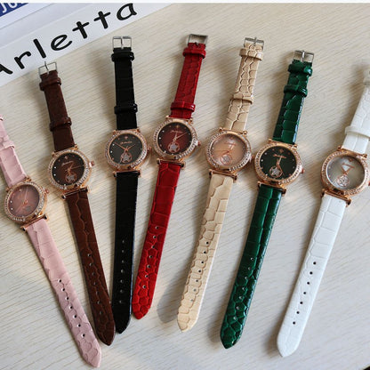 Starry Sky Women's Watch - Minimalist Vintage Style