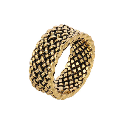 Cuban Ring 2 with Microsoft Diamond Hip Hop Design