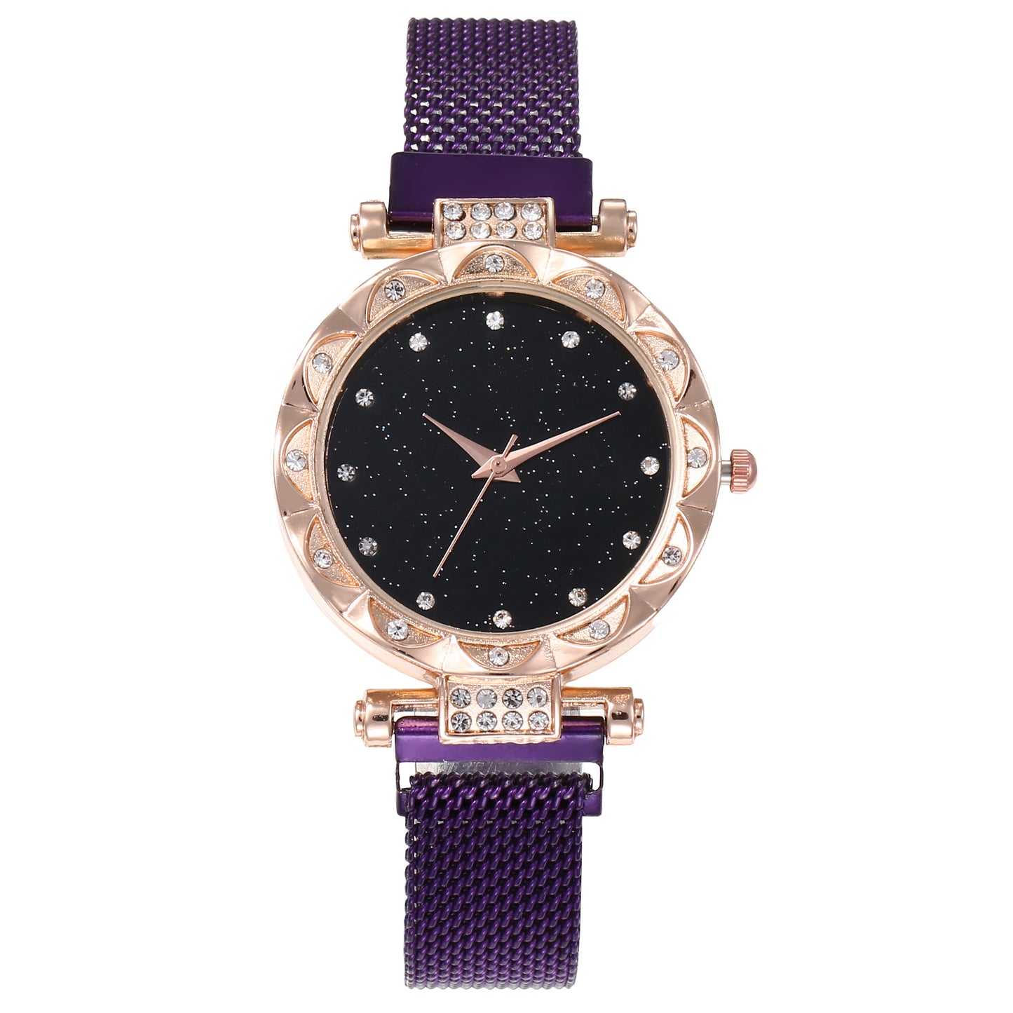 Starry Diamond Women's Watch and Bracelet Gift Set