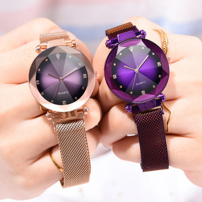 Magnetic Women's Starry Sky Watch