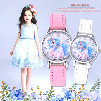 Kids Cartoon Unicorn Watch for Children